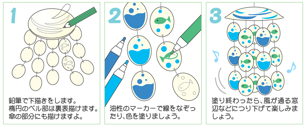 陶製ウィンドベル　ゆら鈴